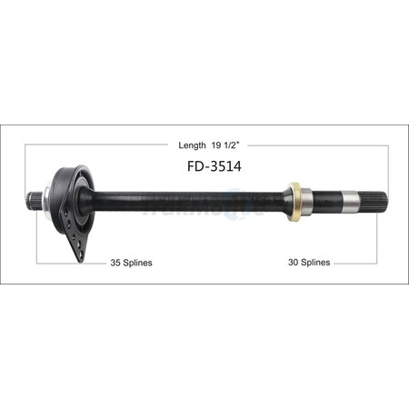 Surtrack Axle Cv Axle Shaft, FD-3514 FD-3514